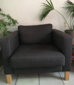 Fauteuil gris 1